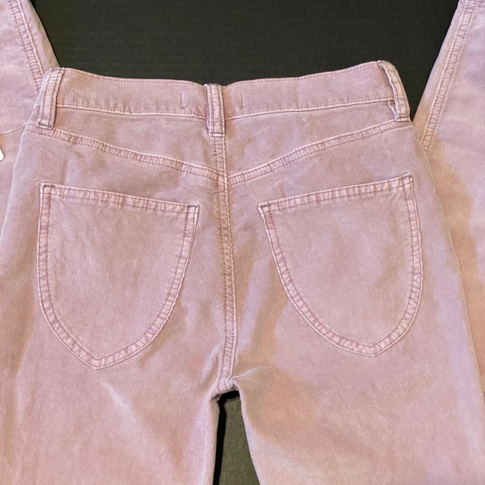NWT Free People $88 We The Free Women Jeans 25 Sun Chaser Cord Skinny Lilac - Picture 6 of 9